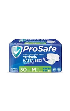 Prosafe Pharma Belbantlı Yetişkin Hasta Bezi M 30'lu Prosafe Pharma Belbantlı Yetişkin Hasta Bezi M 30'lu