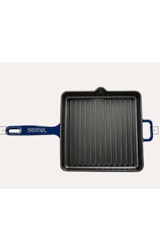Sürel Döküm 25 Cm Kare Izgara Tava Koyu Mavi Koyu Mavi Sürel Döküm 25 Cm Kare Izgara Tava Koyu Mavi Koyu Mavi