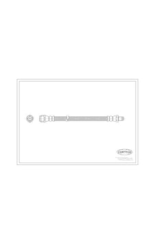 Corteco - Frenhortumu Fren Hortumu Arka W203 00 07 W210 96 02 W140 91 98 Sprınter 901 902 903 904 9 AOD-CORTECO 19025825