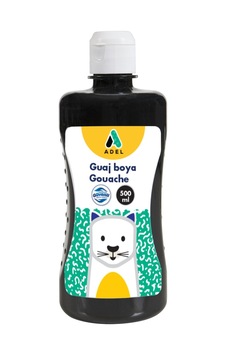 Adel Guaj Boya 500 Ml. - Siyah Çok Renkli Adel Guaj Boya 500 Ml. - Siyah Çok Renkli