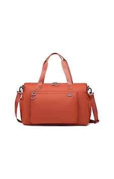 Smart Bags Kiremit Büyük Boy Çok Cepli Ekstra Hafif Kumaş Seyahat Çantası Smart Bags Kiremit Büyük Boy Çok Cepli Ekstra Hafif Kumaş Seyahat Çantası