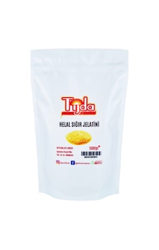 Tijda Helal Toz Sığır Jelatin 1 KG Tijda Helal Toz Sığır Jelatin 1 KG