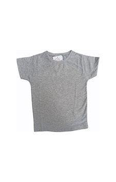 Özdemirli Bebe Unisex Çocuk Kısa Kollu T-shirt Gri Özdemirli Bebe Unisex Çocuk Kısa Kollu T-shirt Gri