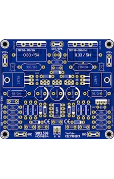 200 Watt Mono Tek Kanal Amfi Devresi Socl 506 2Sc5200 - 2Sa1943