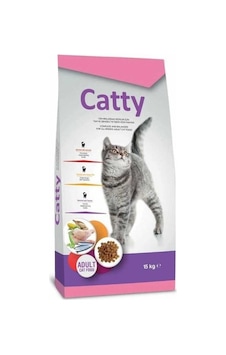 Catty Tavuklu Yetişkin Kedi Maması 15 KG Catty Tavuklu Yetişkin Kedi Maması 15 KG