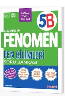 5. Sınıf Fen Bilimleri B Fenomen Soru Bankası Fenomen Okul Yayınları 5. Sınıf Fen Bilimleri B Fenomen Soru Bankası Fenomen Okul Yayınları