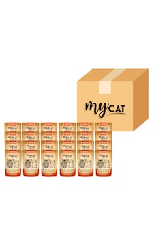Mycat Tavuk Etli Pouch Yetişkin Kedi Maması 24 x 85 G Mycat Tavuk Etli Pouch Yetişkin Kedi Maması 24 x 85 G