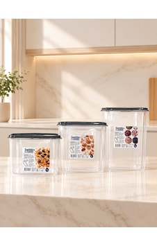 Freshlife 3 Lü Erzak Kabı Şeffaf Freshlife 3 Lü Erzak Kabı Şeffaf