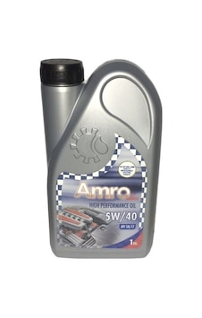 Amro 5W-40 Yüksek Performans Tam Sentetik Motor Yağı 1 L