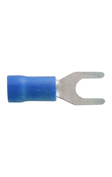 Klemsan Kçk-602 ,m6/2.5mm²/mavi 100-adet Kablo Çatal Pabuç Klemsan Kçk-602 ,m6/2.5mm²/mavi 100-adet Kablo Çatal Pabuç