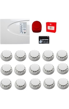 Teletek Yangın Alarm Sistemi Seti 15 Li Teletek Yangın Alarm Sistemi Seti 15 Li