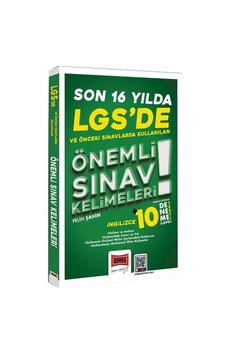 Yargı Lgsde Son 16 Yılda Kullanılan Önemli İngilizce Sınav Kelimeleri Yargı Yayınları Yargı Lgsde Son 16 Yılda Kullanılan Önemli İngilizce Sınav Kelimeleri Yargı Yayınları