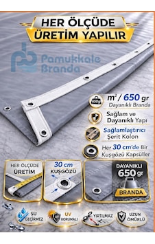 650 Gr Pvc Balkon Brandası Su Geçirmez Ölçülü Ebatlı Kuşgözlü Kolon Takviyeli Branda Mavi 650 Gr Pvc Balkon Brandası Su Geçirmez Ölçülü Ebatlı Kuşgözlü Kolon Takviyeli Branda Mavi