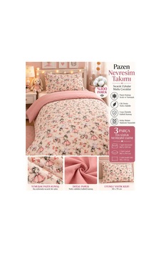 Slc Home %100 Pamuk Pazen Kız Çocuk Tek Kişlik Nevresim Takımı Pembe - 938488139 Pembe Slc Home %100 Pamuk Pazen Kız Çocuk Tek Kişlik Nevresim Takımı Pembe - 938488139 Pembe