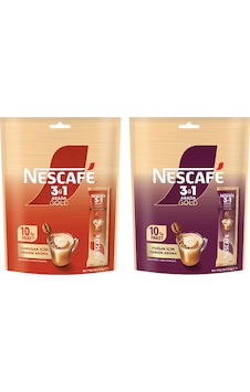 Nescafe Gold 3in1 Yumuşak Ve Yoğun İçim 10 Lu 2 Li Set Çözünebilir Nescafe Gold 3in1 Yumuşak Ve Yoğun İçim 10 Lu 2 Li Set Çözünebilir