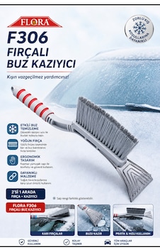 Fırçalı Ve Kırıcılı Lüks Buz Kazıyıcı Çok Renkli Fırçalı Ve Kırıcılı Lüks Buz Kazıyıcı Çok Renkli