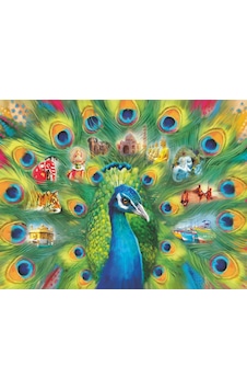 Ravensburger 2000 Parça Land Of The Peacock Puzzle Ravensburger 2000 Parça Land Of The Peacock Puzzle
