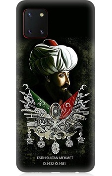 Samsung Galaxy Note 10 Lite Uyumlu Fatih Sultan Mehmet Desenli Silikon Kılıf Samsung Galaxy Note 10 Lite Uyumlu Fatih Sultan Mehmet Desenli Silikon Kılıf
