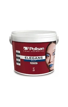 Polisan Elegans 12.5 Lt A Baz İç Cephe Silikonlu Antibakteriyel Boya