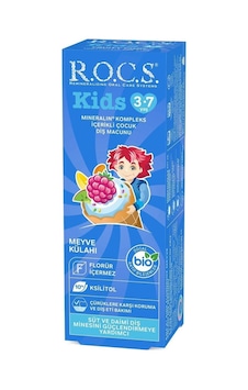 Rocs Kids Meyve Külahı 3-7 Yaş Diş Macunu Rocs Kids Meyve Külahı 3-7 Yaş Diş Macunu