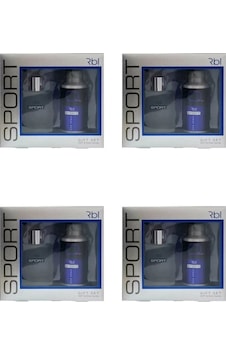 Rebul Sport Erkek Parfüm EDT 4 x 50 ML + Sport Erkek Sprey Deodorant 4 x 150 ML Rebul Sport Erkek Parfüm EDT 4 x 50 ML + Sport Erkek Sprey Deodorant 4 x 150 ML