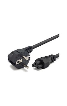 1.2 Metre Power Yonca Laptop Güç Kablosu 0.75mm 1.2mt 500w