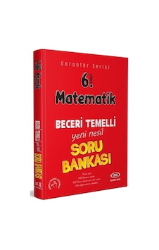 6.Sınıf Matematik Soru Bankası Garantör Serisi - Data Yayınları 6.Sınıf Matematik Soru Bankası Garantör Serisi - Data Yayınları