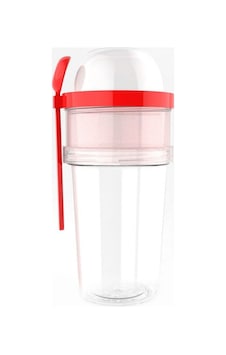 Zweikell Capsularge Bpa İçermez Atıştırmalık Kabı Kırmızı 750 ML Çok Renkli