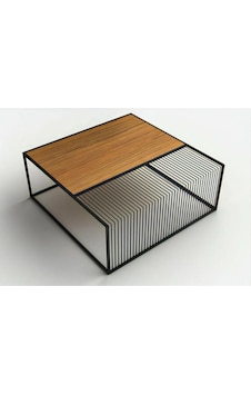 Fbt Mdf Metal Orta Sehpa Kahve Fbt Mdf Metal Orta Sehpa Kahve