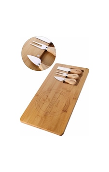 Balsa Bambu 4 Parça Peynir Seti Bls-ps3819