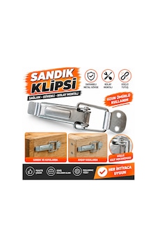 Sandık Klipsi Büyük Gri - 923255711 Gri Sandık Klipsi Büyük Gri - 923255711 Gri