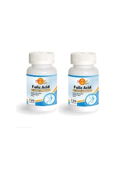 Force Nutrition Folic Acid Folik Asit 2 x 120 Tablet Force Nutrition Folic Acid Folik Asit 2 x 120 Tablet