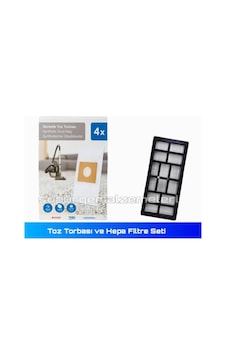 Beko Uyumlu Bks 2240 Toz Torbası Ve Hepa Filtre Seti Beko Uyumlu Bks 2240 Toz Torbası Ve Hepa Filtre Seti