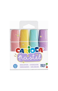 Pastel Marker 4'lü Çok Renkli