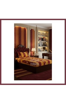Storeşahin Lastikli Çarşaf Ve 1 Yastık Kılıfı - Sarı Kırmızı - Taraftar - Tek Kişilik Shn0720