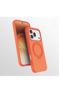Honor 600 Pro 5g Kılıf M-safe Şarj Özellikli Standlı Zore Samara Kapak - Turuncu Honor 600 Pro 5g Kılıf M-safe Şarj Özellikli Standlı Zore Samara Kapak - Turuncu
