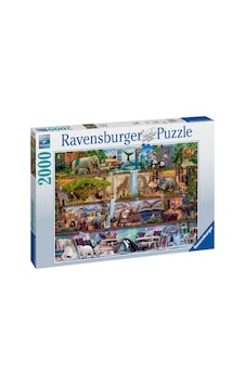 Ravensburger 2000 Parça Puzzle Wild Animals 166527 Ravensburger 2000 Parça Puzzle Wild Animals 166527