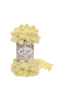 Alize Puffy El Örgü Ipi 13 Açık Sarı