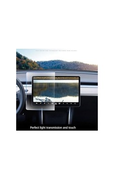 Tesla İle Uyumlu Model Y 15 İnç 2023 2024 Multimedya Auido Ekran Koruyucu Cam Film Çizilmez Araç Screen Protector