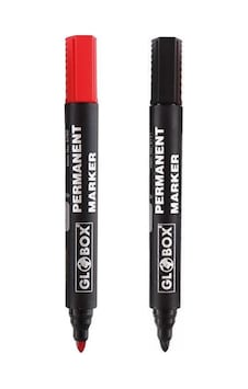 Globox Permanent Markör Koli Kalemi 2 Li 6769-6771
