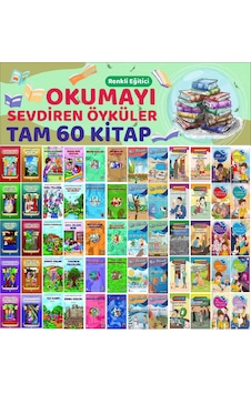 3.ve 4.sınıflar İçin Renkli Eğitici Okumayı Sevdiren Hikayeler 60 Kitap 3.ve 4.sınıflar İçin Renkli Eğitici Okumayı Sevdiren Hikayeler 60 Kitap