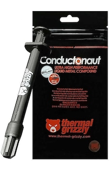 Thermal Grizzly Conductonaut Likit Metal 73W Yüksek Performans 1 G Thermal Grizzly Conductonaut Likit Metal 73W Yüksek Performans 1 G