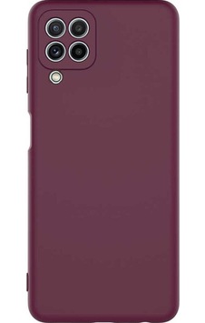 Galaxy M32 Kılıf Zore Mara Lansman Kapak Koyu Mor