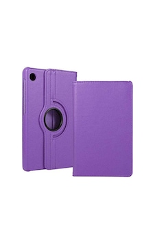 Aksesuarcim Huawei Matepad T8 İle Uyumlu Kılıfı Suni Deri 2 Farklı Stand Olabilen Darbe Korumalı 360 Dönebilen Tablet Kılıfı Mor Sku: Zeusb0fhhyl9y7 Arka Kapak