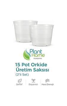 15 Pot Orkide Üretim Saksısı - 2 Adet 15 Pot Orkide Üretim Saksısı - 2 Adet