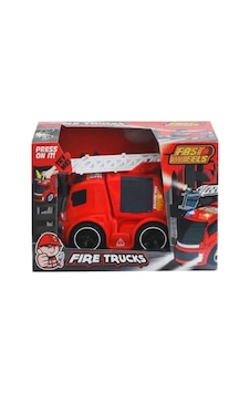 Fast Wheels Sesli Ve Işıklı İnşaat Araçları İtfaiye Kamyon Çok Renkli Fast Wheels Sesli Ve Işıklı İnşaat Araçları İtfaiye Kamyon Çok Renkli