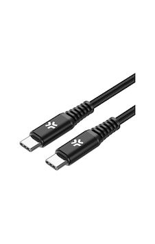 Celly Usb-c To Usb-c Pd 2m Kablo 100w Siyah Celly Usb-c To Usb-c Pd 2m Kablo 100w Siyah