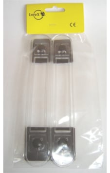 Lorex İkili Yapışkanlı Dolap Çekmece Kilidi Lorex İkili Yapışkanlı Dolap Çekmece Kilidi