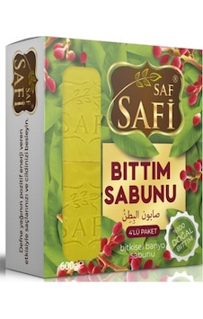 Safi Saf Doğal Bıttım Sabunu 4'lü 600gr