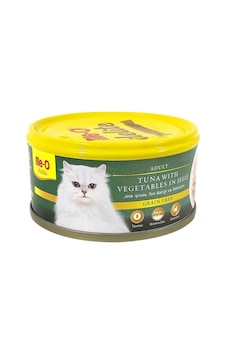 Me-O Delite Ton Balıklı ve Sebzeli Tahılsız Yetişkin Kedi Maması 80 G